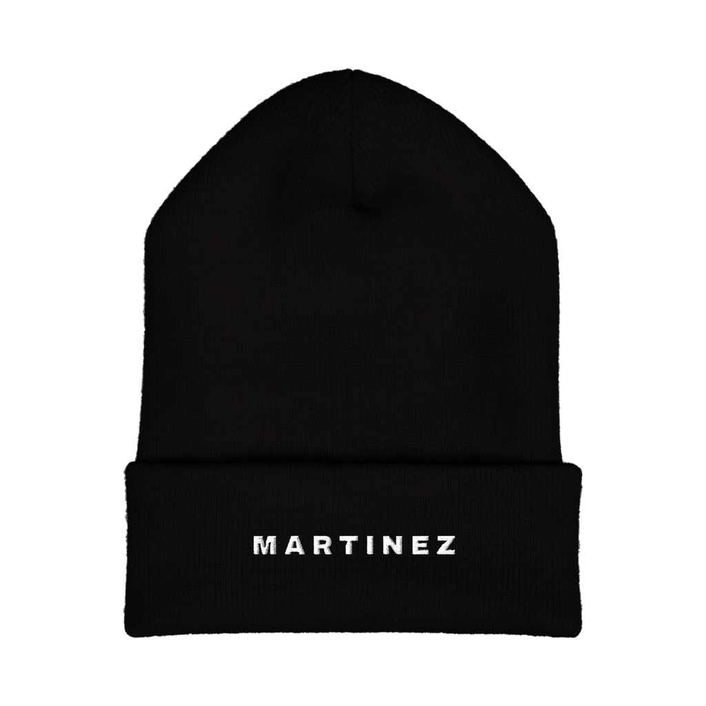 MARTINEZ Beanie - Black - front