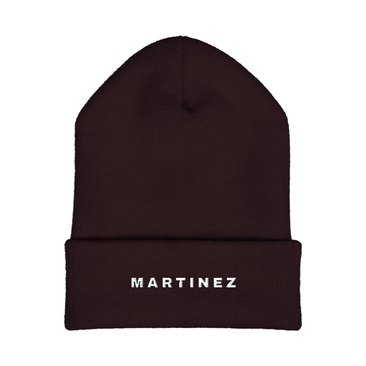 MARTINEZ Beanie - Brown - front