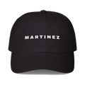 MARTINEZ Dad Hat - Black - front