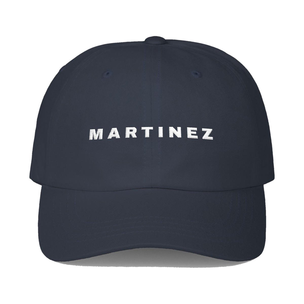 MARTINEZ Dad Hat - Navy - front