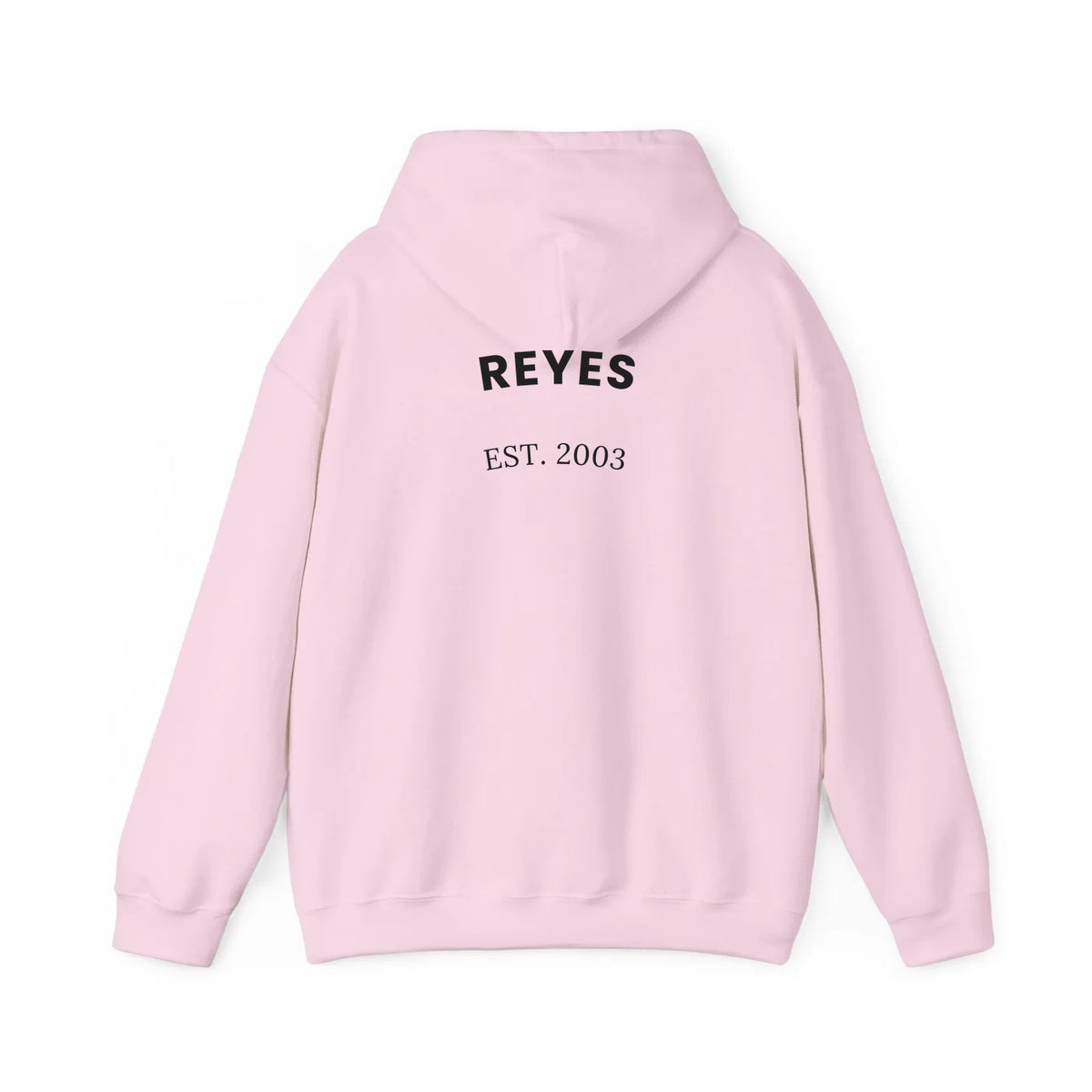 The Name Hoodie Light Pink - REYES EST. 2003