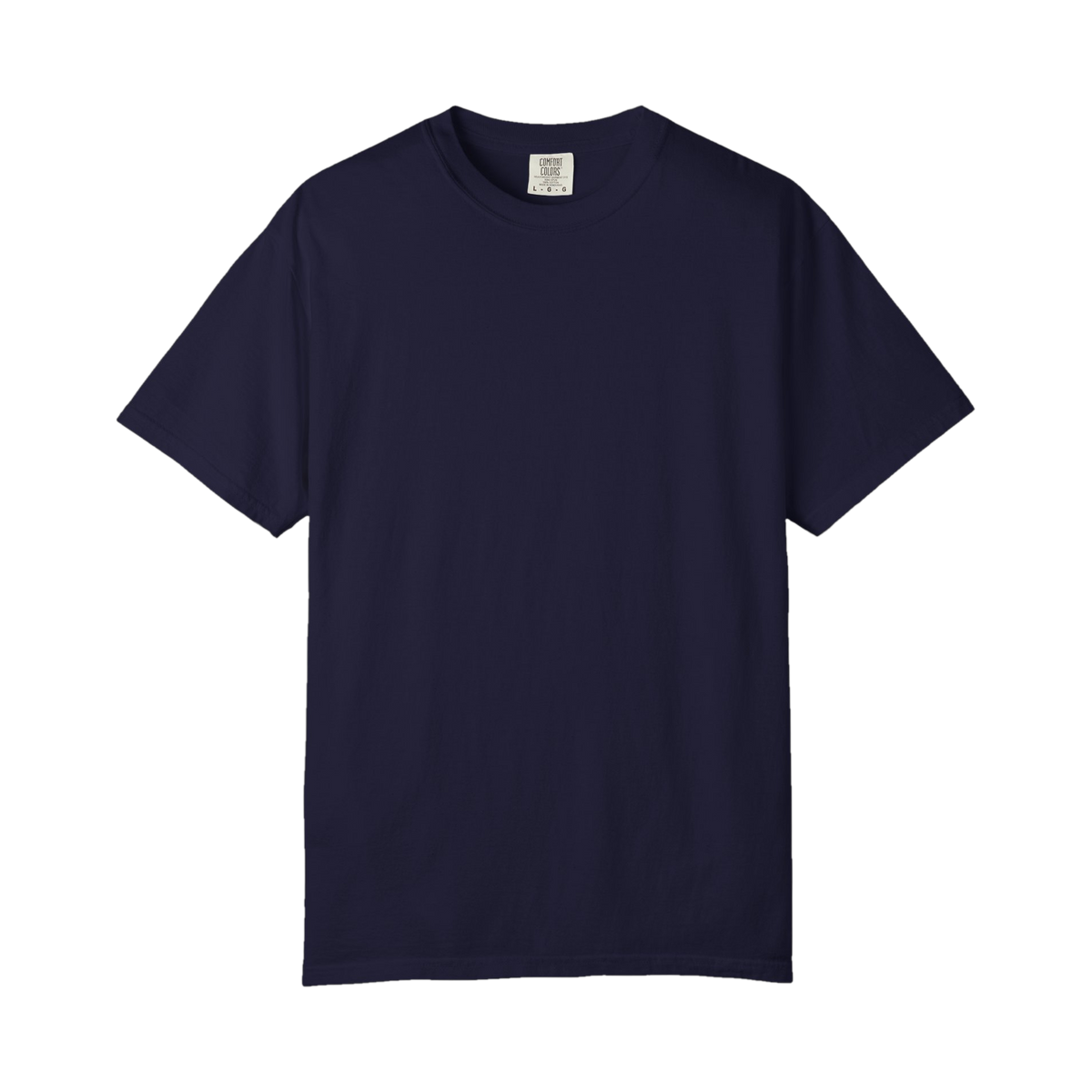MARTINEZ Statement Tee - True Navy - front